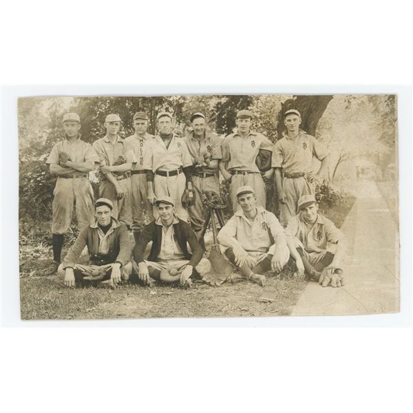 1892 Rock Island Twins Baseball Team Photo
