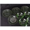 Image 3 : Group of Uranium Green Depression Glass