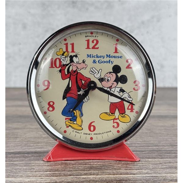 Walt Disney Mickey & Goofy Alarm Clock