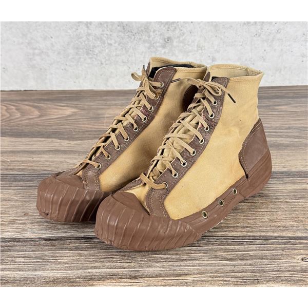 Vintage Streamwood Felt Bottom Fly Fishing Shoes