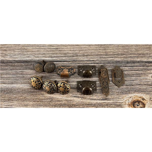 Group of Eastlake Window Hardware