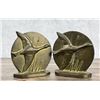 Image 1 : Brass Duck In Flight Bookends