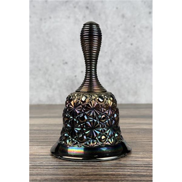 Fenton Carnival Glass Daisy & Button Bell