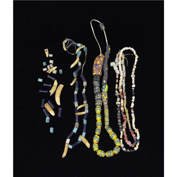 Collection of Native American Indian Trade Beads