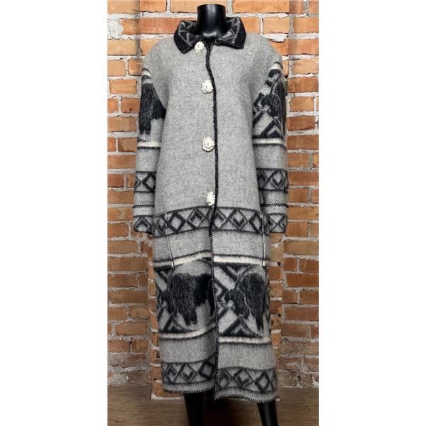 Buffalo Run Designs Marcia Montana Wool Overcoat