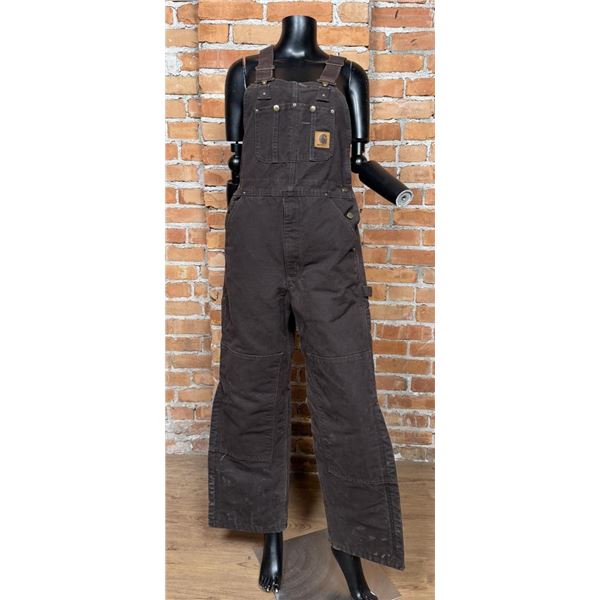 Vintage Carhartt R27 DKB Bib Overalls 32x30