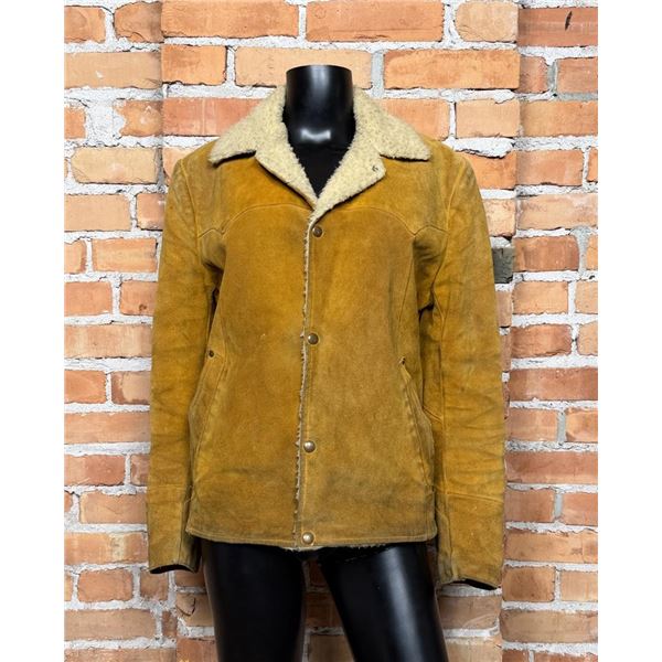 Vintage Pioneer Wear Suede Leather Jacket