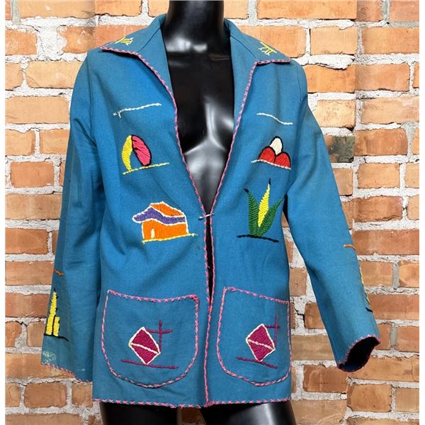 1940s Embroidered Mexican Jacket