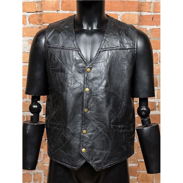 Italian Stone Design Navarre Leather Vest