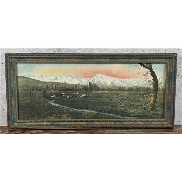 Bishop California Burton Frasher Tinted Photo