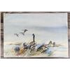 Image 4 : Ed Walaitis Canadian Geese Watercolor Painting