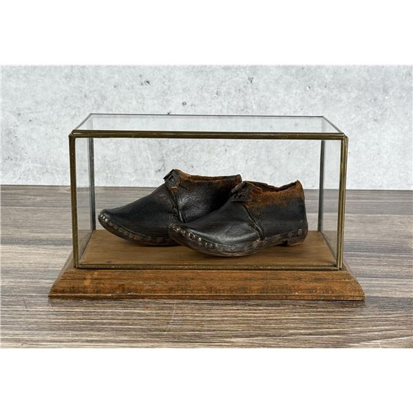 18th Century Colonial Buckle Top Clog Shoes