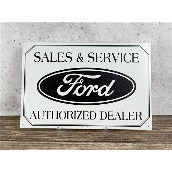 Ford Sales & Service Authorized Dealer Sign