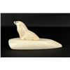 Image 2 : Alaskan Inuit Eskimo Carved Ivory Walrus