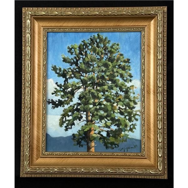 Koeppen Plein Air Painting of a Tree