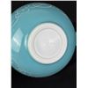 Image 3 : Pyrex Turquoise Scroll 443 Cinderella Bowl