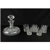 Image 1 : Cut Crystal Decanter Set