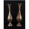 Image 2 : Pair Of Iranian Hammered Copper Vases