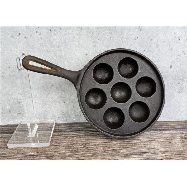 Cast Iron Aebleskiver Pan