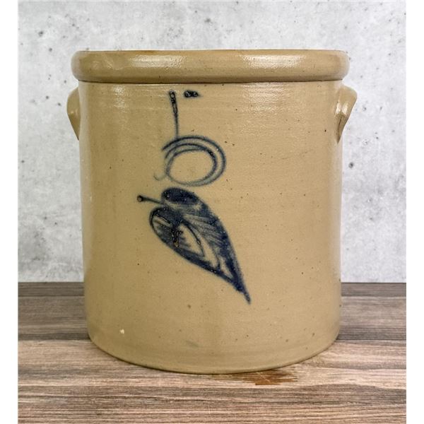 Red Wing 5 Gallon Birch Leaf Salt Glaze Crock