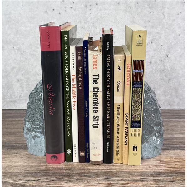 Group Of Native American Indian Books