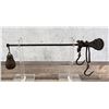 Image 3 : Antique Cast Iron Steelyard Hanging Scale