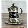 Image 1 : Alpaca Mexico Abalone Teapot & Underplate