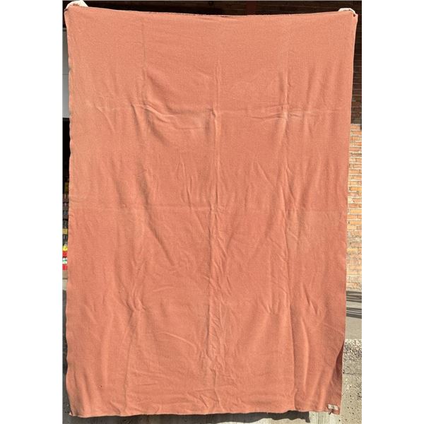 Salmon Wool Pendleton Blanket