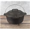 Image 1 : Volcano No 12 Cast Iron Dutch Oven
