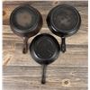 Image 4 : Collection of Cast Iron Skillets Frying Pans