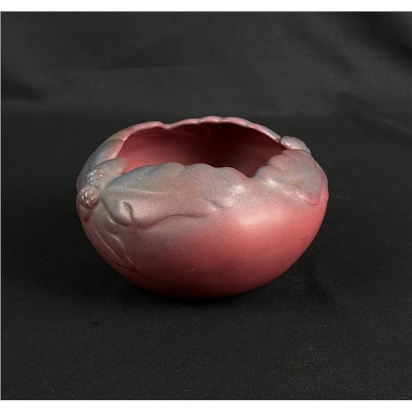 Van Briggle Oak Leaf Pottery Bowl