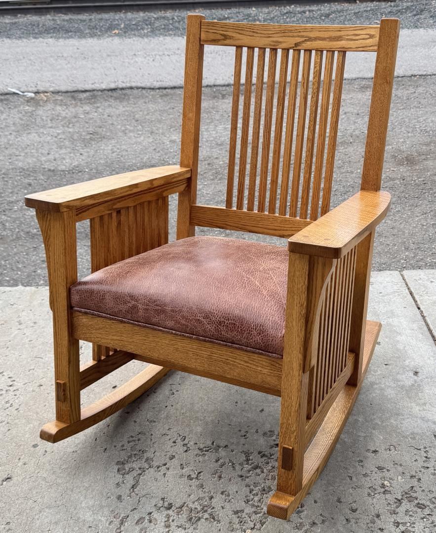 White Mission Rocking Chair Mission Oak Rocking Chair