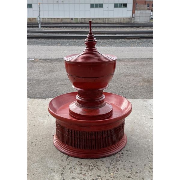 Burmese Hsun Ok Temple Offering Box