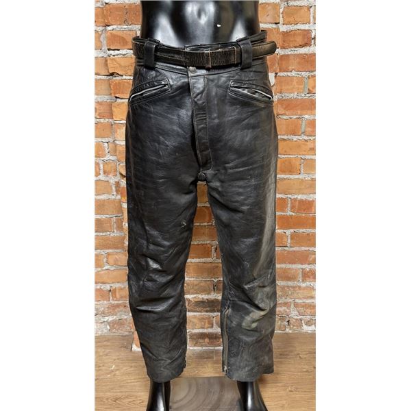 Vintage Harley Davidson Leather Motorcycle Pants
