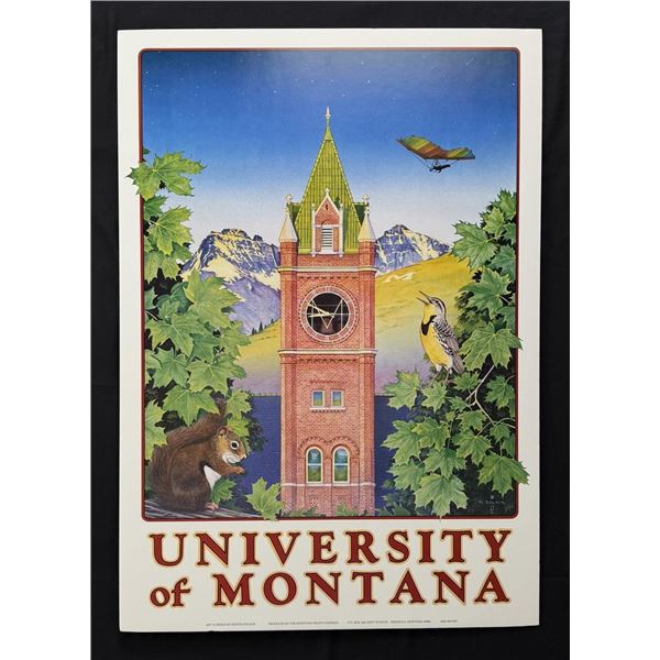 Monte Dolack University of Montana Print
