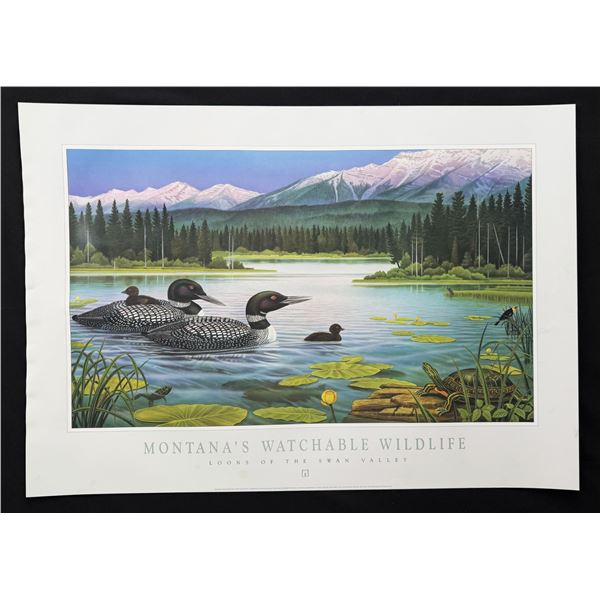 Monte Dolack Watchable Wildlife Print