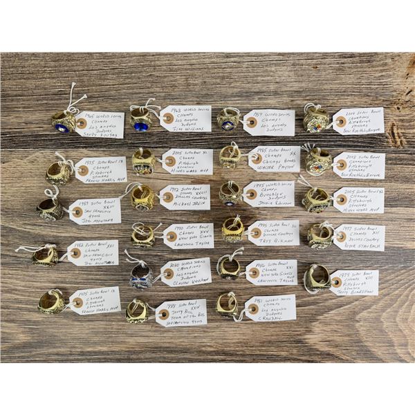 World Series Super Bowl Replica Rings