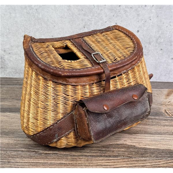 Antique Montana Fly Fishing Creel