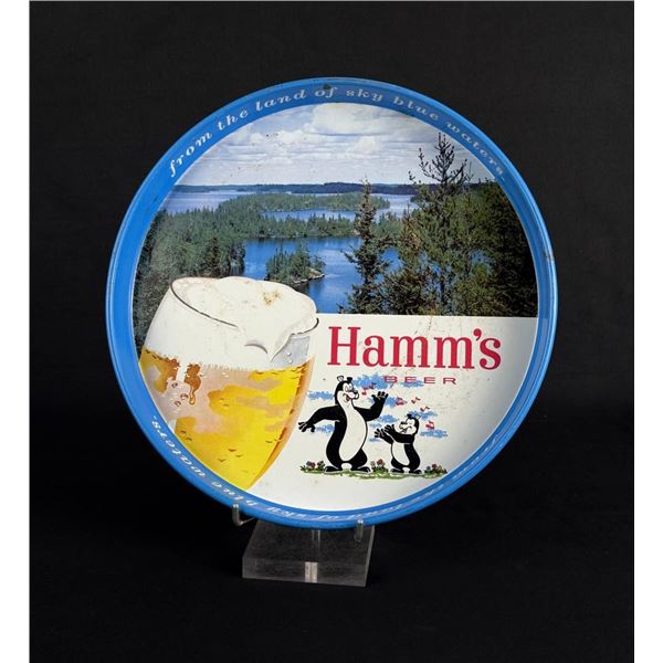 Hamms Beer Bear Serving Tray