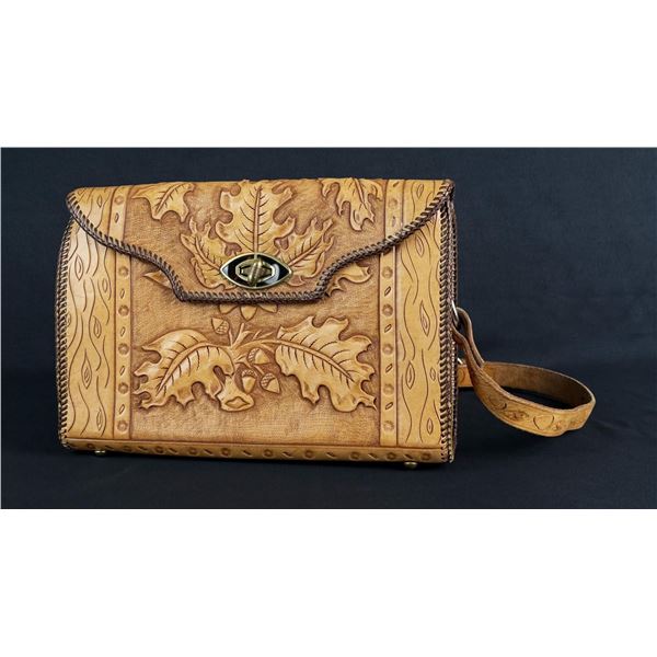 Tooled Leather Cowgirl Purse