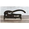 Image 1 : Cast Iron The Prize Plug Cut Tobacco Cutter