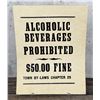 Image 1 : Texas Alcoholic Beverages Prohibited Broadside