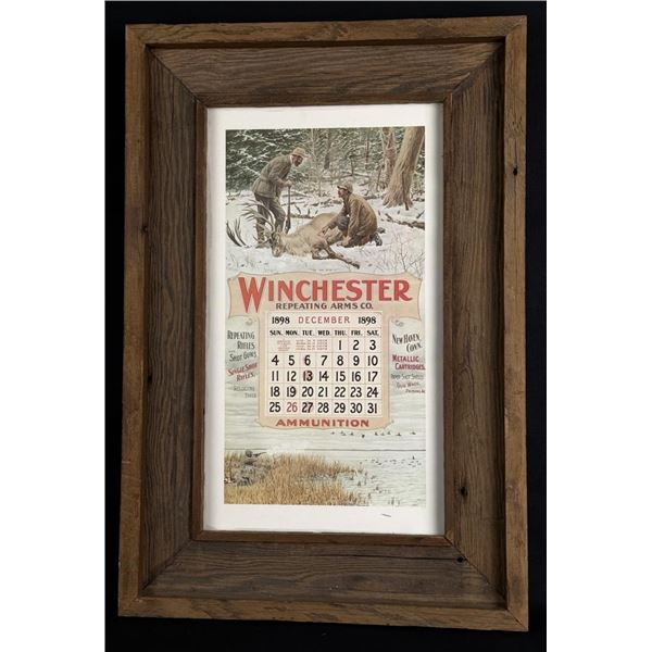Winchester 1898 Calendar Print