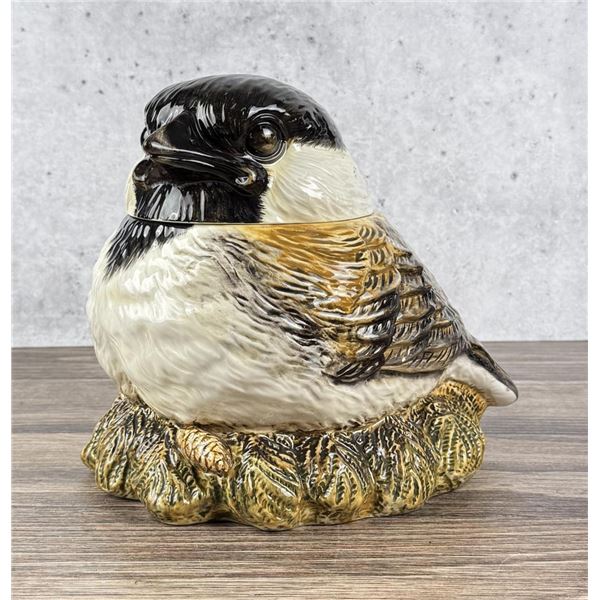 Big Sky Carvers Fat Chickadee Cookie Jar