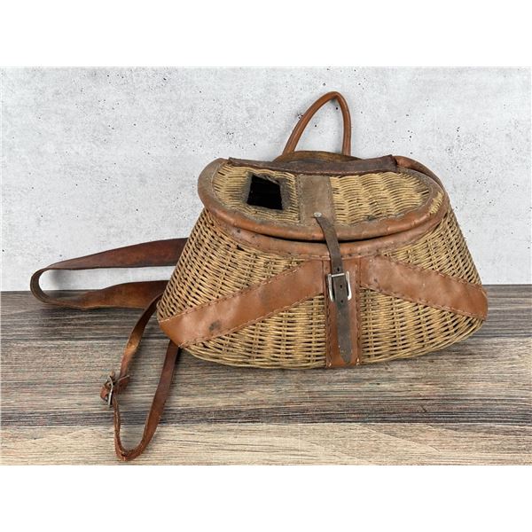 Antique Montana Fly Fishing Creel