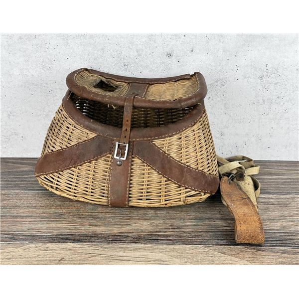 Antique Montana Fly Fishing Creel