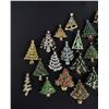 Image 2 : Costume Jewelry Christmas Tree Rhinestone Brooches