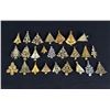 Image 4 : Costume Jewelry Christmas Tree Rhinestone Brooches