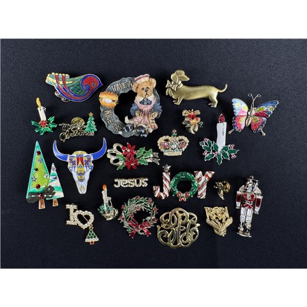 Costume Jewelry Brooches
