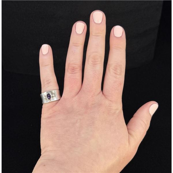 Sterling Silver Amethyst Ring